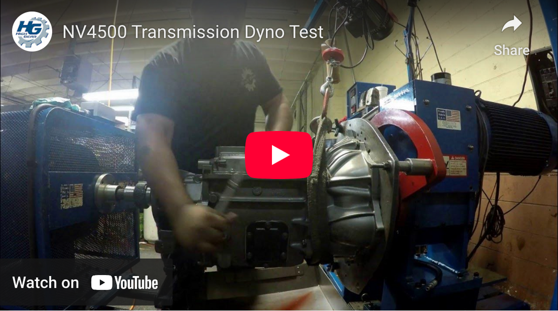 NV4500 Transmission Dyno Test