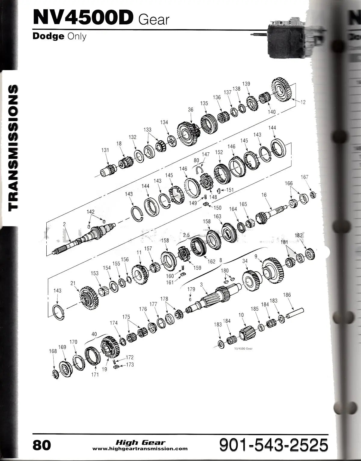 NV-4500 Manual Transmission