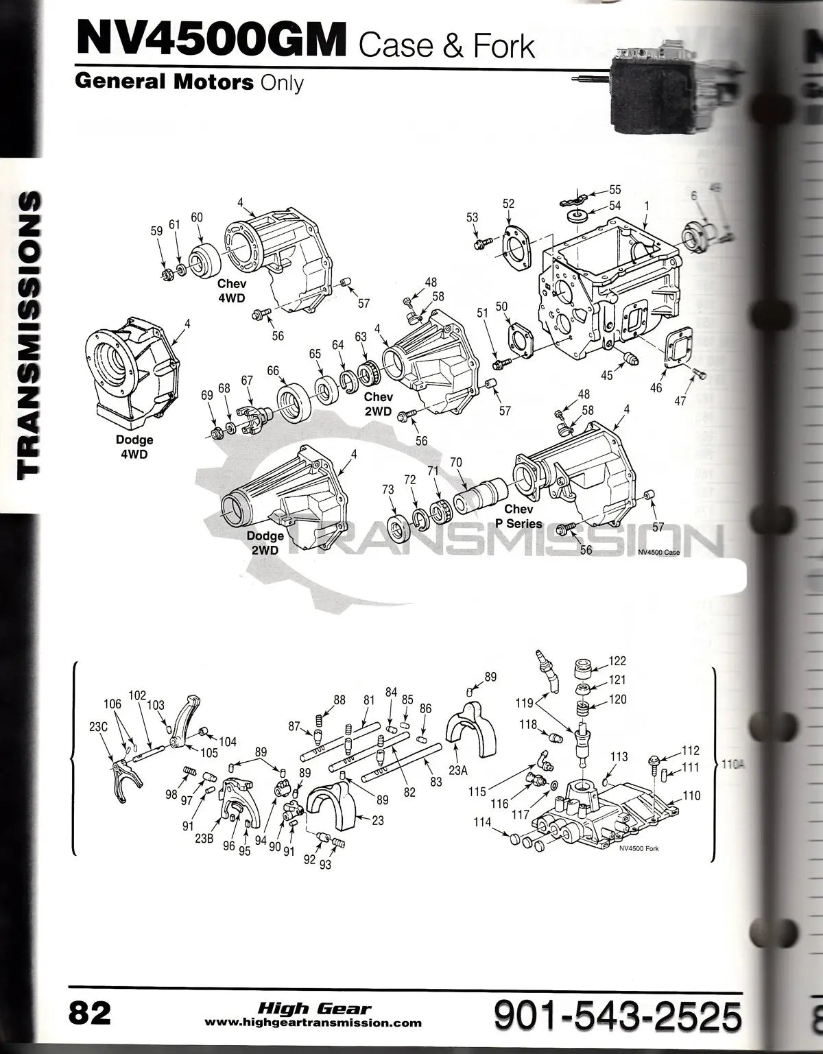 NV-4500 Manual Transmission