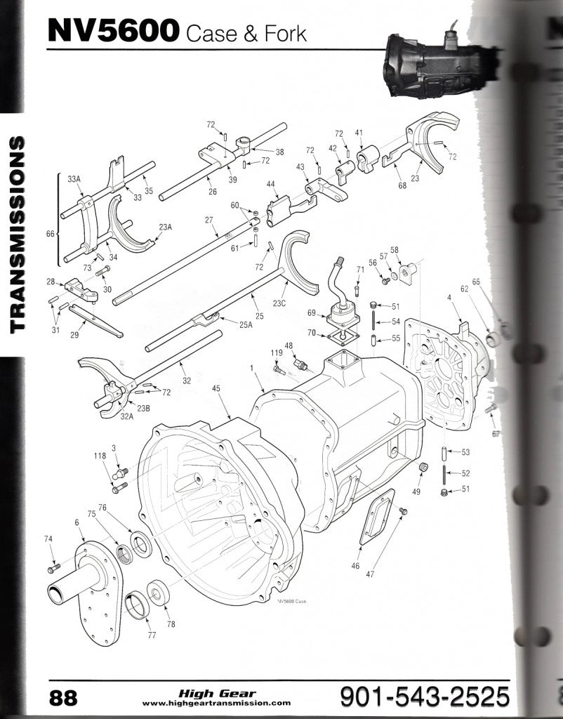 NV-5600 Manual Transmission