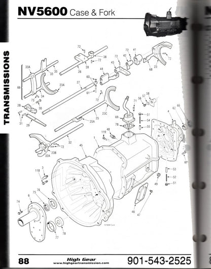 NV-5600 Manual Transmission
